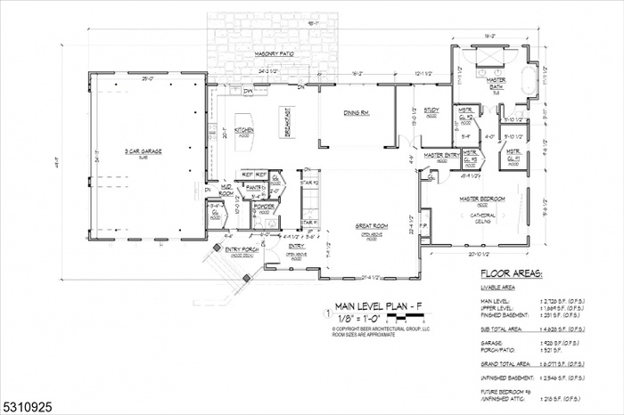 1st Floor Plan