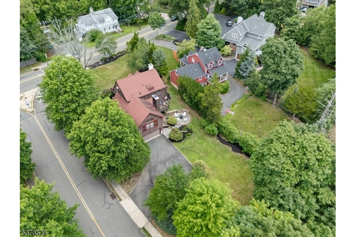 Aerial of Backyard