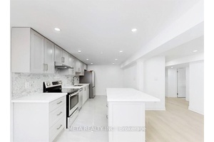 Brand New Renovated Huge Kitchen With Big Island Walk Up Separate Entrance Own Separate Laundry Pot Lights Be the first to live in this modern basement with Stylish Kitchen with ...