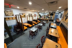 Turnkey restaurant for sale just steps from the beach in vibrant Wasaga Beach.