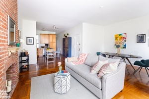 A lovely, sun filled three bedroom home with formal dining, open chef's kitchen and even a windowed home office awaits you at 107 West 82nd Street, Apartment 3BC.