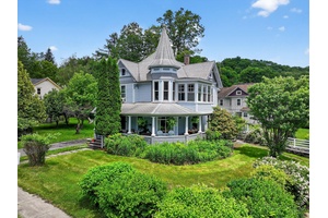 Victorian Elegance in the Heart of the Catskills Nestled beside a year round stream and framed by mountain views, this circa 1890 Village Victorian is a graceful blend of timeless ...