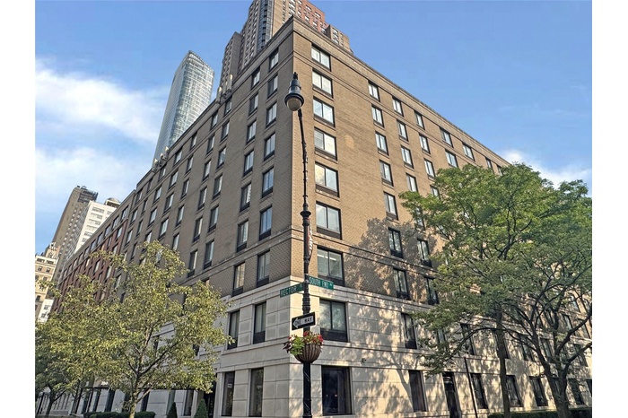 View of building exterior with a city view