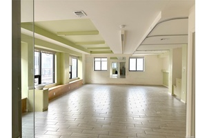 Large Doctor's office on second floor in medical building.