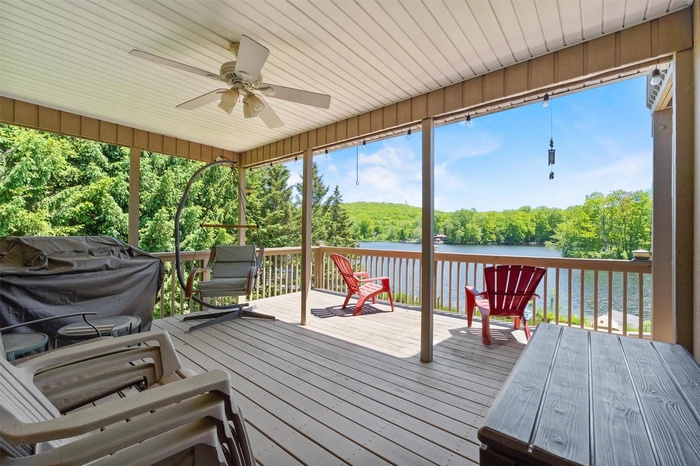 YOUR VIEW off your living room , come home to the peace & beauty of Lake Dutchess!