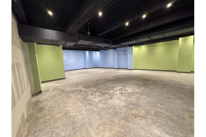 Garage with baseboards