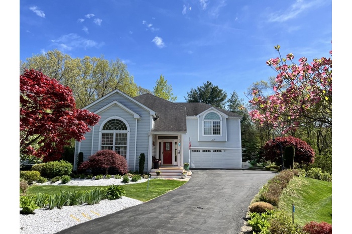 Beautifully Landscaped Front View of Home