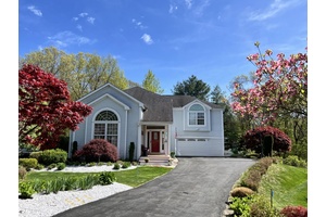 Welcome to this STUNNING and BEAUTIFULLY landscaped CONTEMPORARY COLONIAL located on a CUL DE SAC in sought after HUNTERS RUN, a 49 home, 67 acre, PRIVATE COMMUNITY.