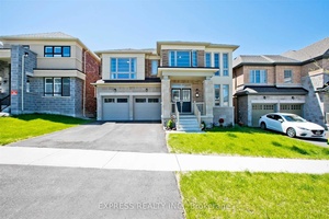 Beautiful Home In Desirable Queensville 3325sqFt, Walk Out Basement, Bright amp ; Spacious Open Concept Layout Upgrade, Main Floor Features A Beautiful Office With High Ceiling And Large Windows.