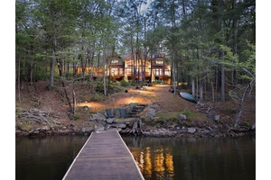 This custom Adirondack Style reminiscent of the Great Camps in the Northeast, was created with the whole family in mind.