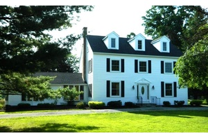 A stunning 10 acre property featuring an elegant home in the Town of Montgomery.