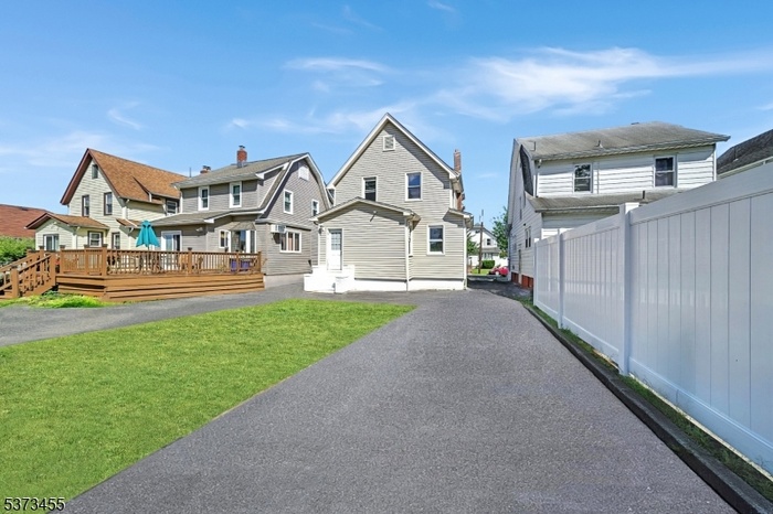 Back Exterior and Driveway