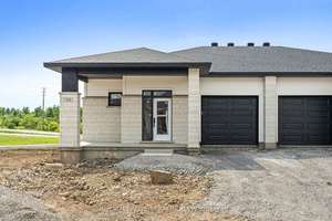 Set in Brockville's Stirling Meadows, this semi detached bungalow blends contemporary design with a convenient location, just moments from Highway 401 and close to shopping, dining, and recreational amenities.