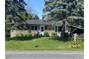 Nestled along the scenic Ottawa River in the tranquil village of Chute a Blondeau, this stunning 3 bedroom, 2 bathroom waterfront bungalow is the perfect blend of serenity and convenience.