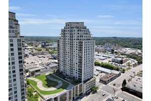 Enjoy luxury living for less in this 2 bedroom den, 2 bathroom penthouse level upgraded suite !