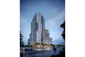 Gorgeous one bedroom modern concept in very high demand area, 1 car parking and locker.
