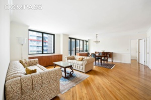 Oversized 3 bedroom 3 bathroom with 2 balcony's in The Connaught Tower a full service luxury coop in midtown east Sutton area.