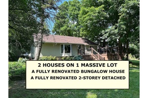 2 houses in one lot ! This Unique Property Features Both Fully Renovated ; Bungalow amp ; 2 Story Detached House.