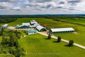 Ongoing dairy farm for sale in Englehart, Ontario, fully equipped with 82 KG of saleable quota and supported by over 600 acres of land across 6 parcels, with approximately 275 ...