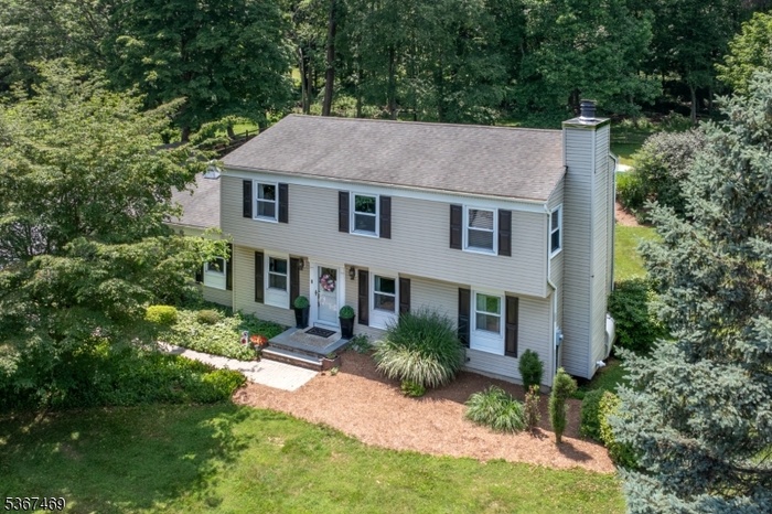 Aerial of the front of the