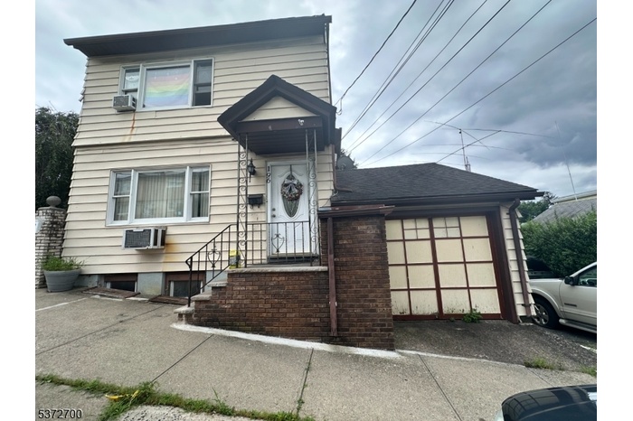front of the house