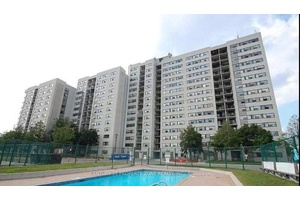 Beautiful, Sunny Furnished Open Concept 2 bedroom 1 bath condo Apartment In Very Well Maintained Building, Kitchen With Quartz Counter Top.