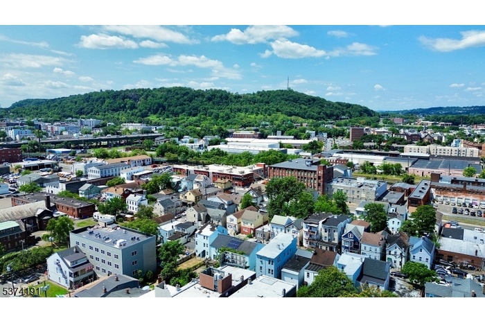 town aerial view