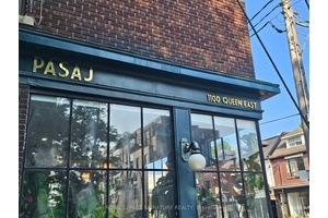 Pasaj in Leslieville is a gorgeous licensed restaurant located on a prominent corner with excellent visibility.