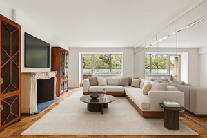 Enjoy sweeping views of Central Park from this gracious 6 room residence, ideally located on Fifth Avenue and 68th Street.