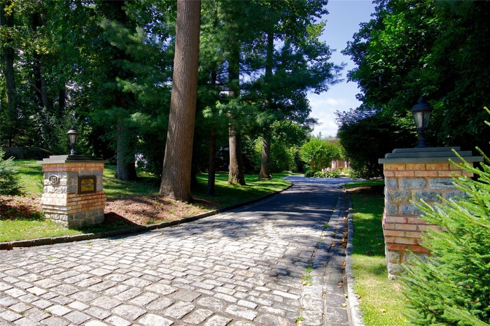 Entrance to Property .