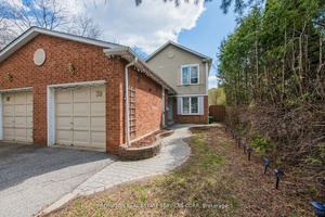Charming two story semi detached home on a quiet street in Whitby's desirable Lyndsay Creek neighborhood.