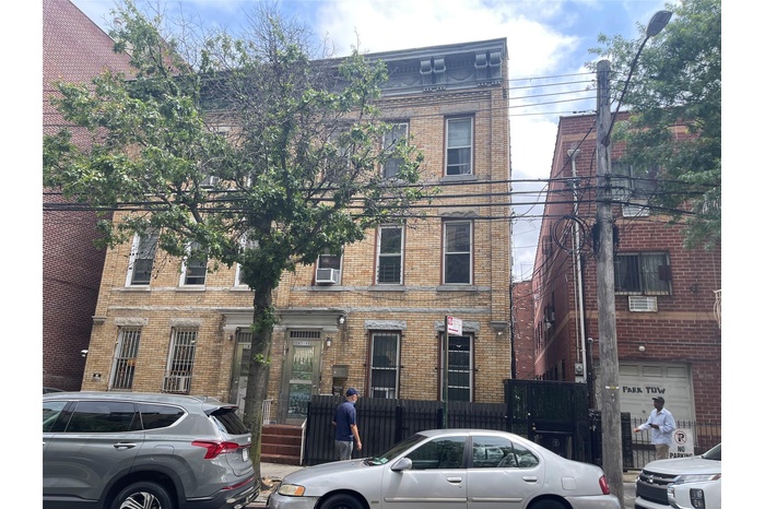 Italianate house with brick siding