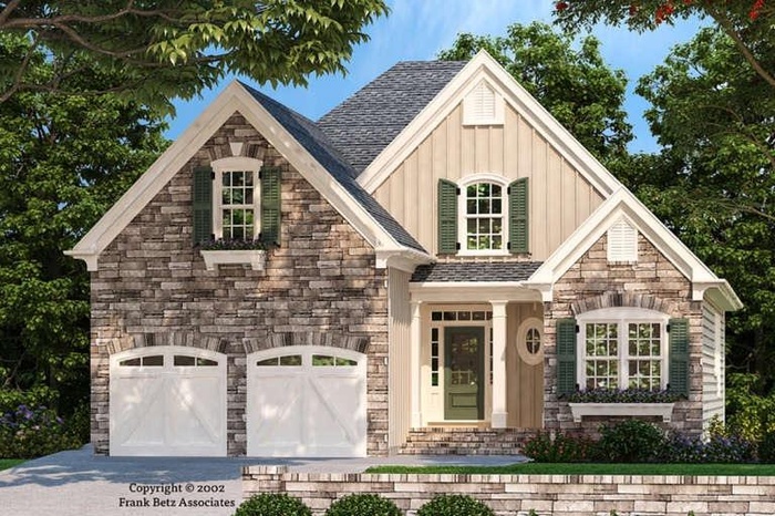 BUILD & CUSTOMIZE this beautiful Craftsman-inspired home with board and batten siding and stone accent.