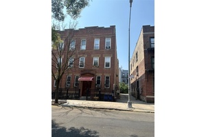 6 family brick building Semi detached.