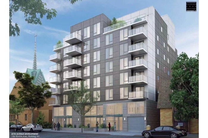 View of apartment building / complex