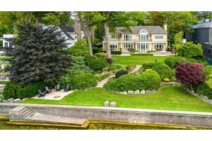 This exquisite French chateau style estate, designed by Gren Weis, is gracefully positioned on a prestigious waterfront parcel with coveted riparian rights, in one of South East Oakville's most sought ...
