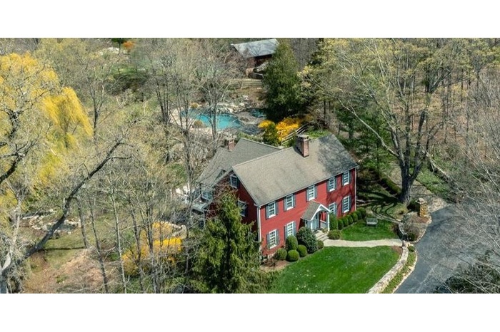 View of property location with a pool area