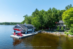 Blending timeless Muskoka charm with modern comforts, this stunning 4 season cottage has been completely reimagined from the exterior walls in.