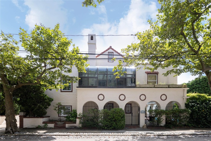 View of front of house, facing Glenwood Avenue