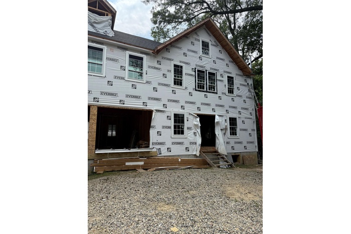 View of property under construction