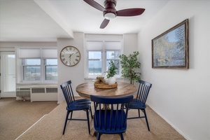Welcome to your fourth floor retreat where modern design meets the soothing rhythm of the Atlantic.