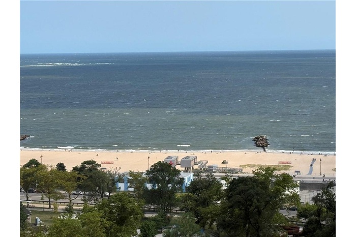 Water view with nearby beach