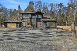 Nestled on 10. 6 private acres at the end of a quiet cul de sac, this custom built contemporary home offers a rare blend of privacy, space, and modern comfort, ...
