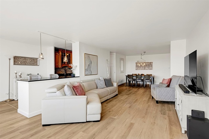 Sunny and Expansive Living Room