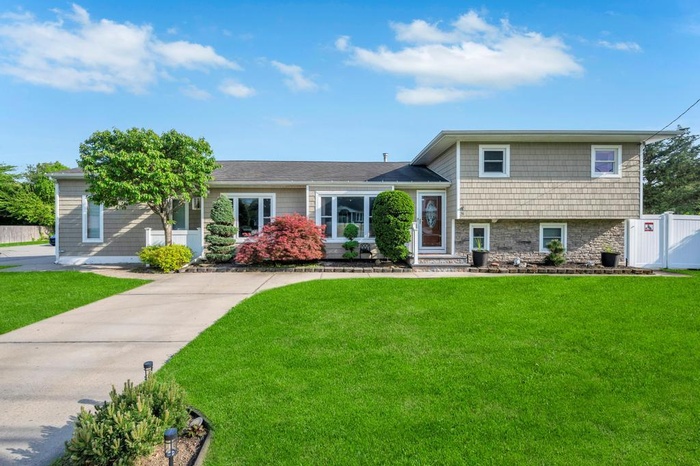 View of tri-level home