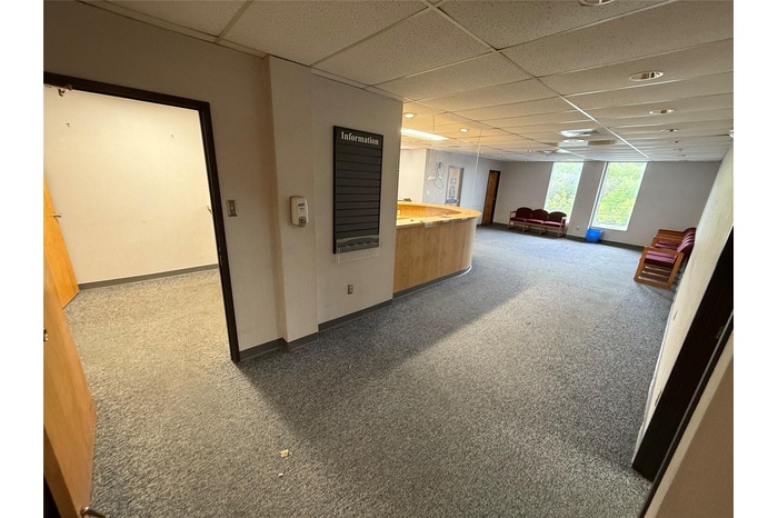 Entrance to office space