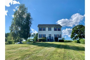 Beautiful colonial style home nestled at the end of a quiet cul de sac in Lagrangeville, offering stunning mountain views.