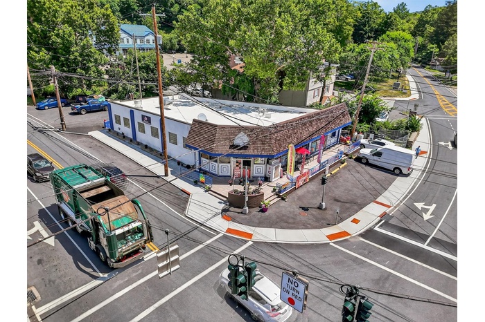 Bird's eye view of the premiere location at the Putnam Valley Cross Roads