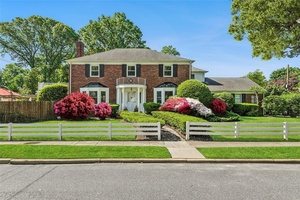 Nestled in the prestigious Stearns Park section of Freeport, within the Baldwin School District, discover this stately Center Hall Brick Colonial.