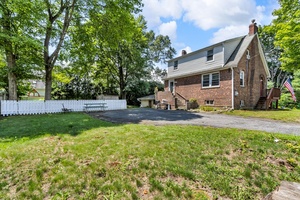 Rare find brick home with solid concrete construction.